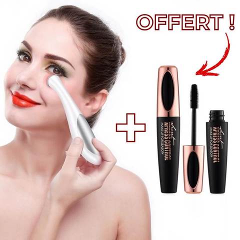 style: White, quantity: 1pc - Long Curling Mascara Makeup Eyelash Black Waterproof Fiber Mascara Eye Lashes