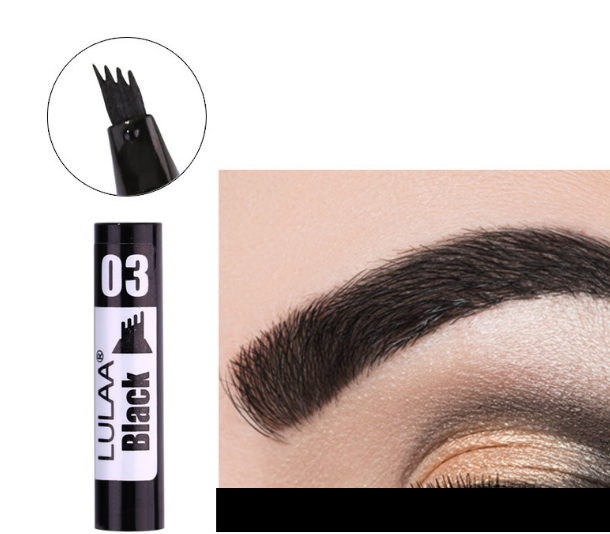 Color: Black 2pcs - Not blooming liquid eyeliner
