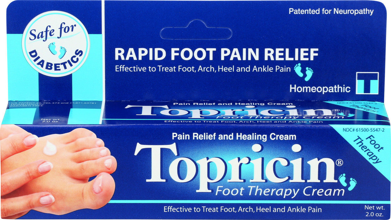 Topricin foot thrpy crm ( 1 x 2 oz )