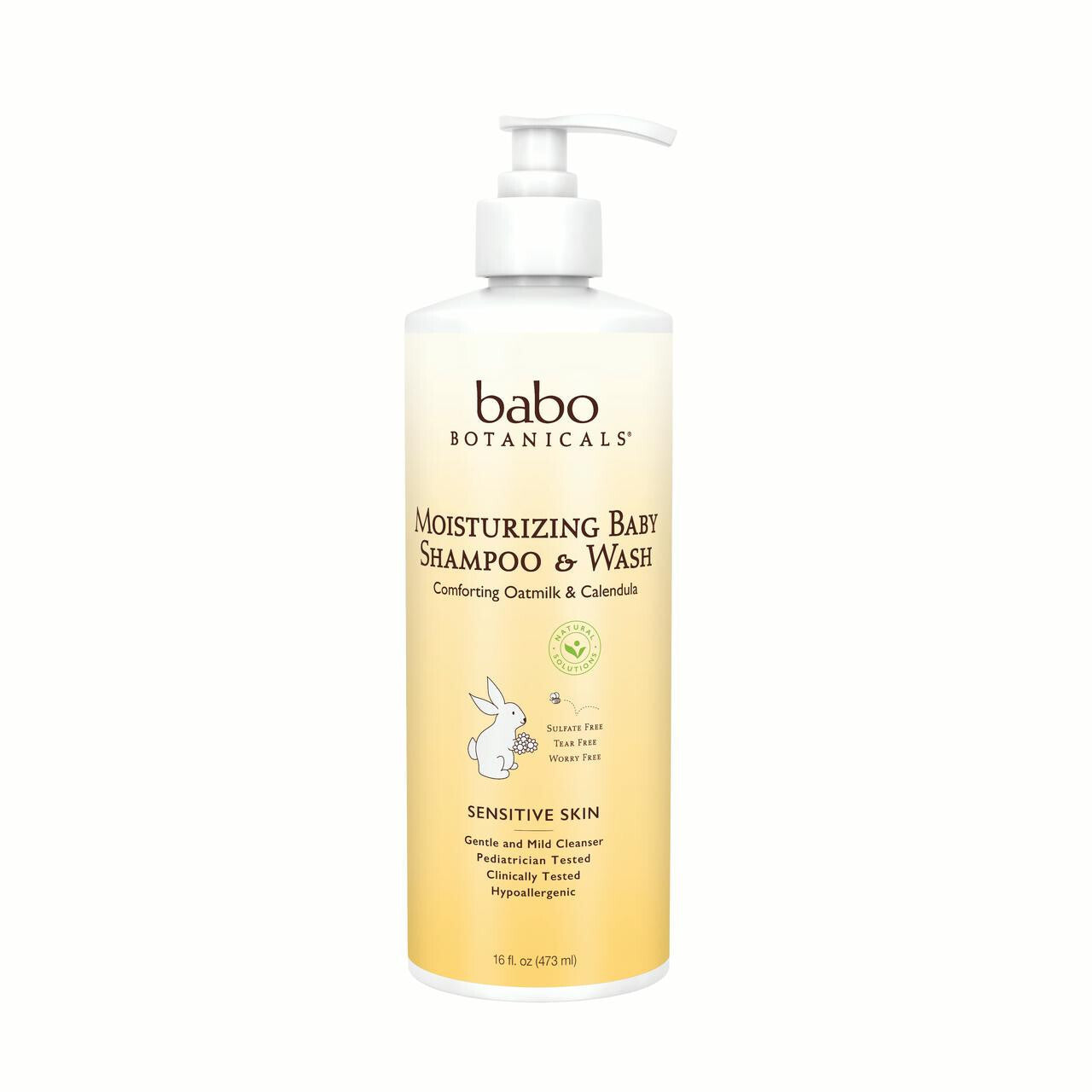Bab moist baby shamp/wsh ( 1 x 16 oz )