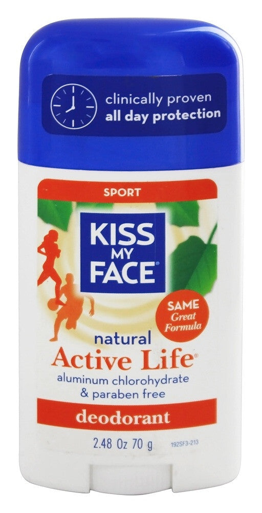 Kiss My Face Active Life Sport Deodorant (2.48 Oz)