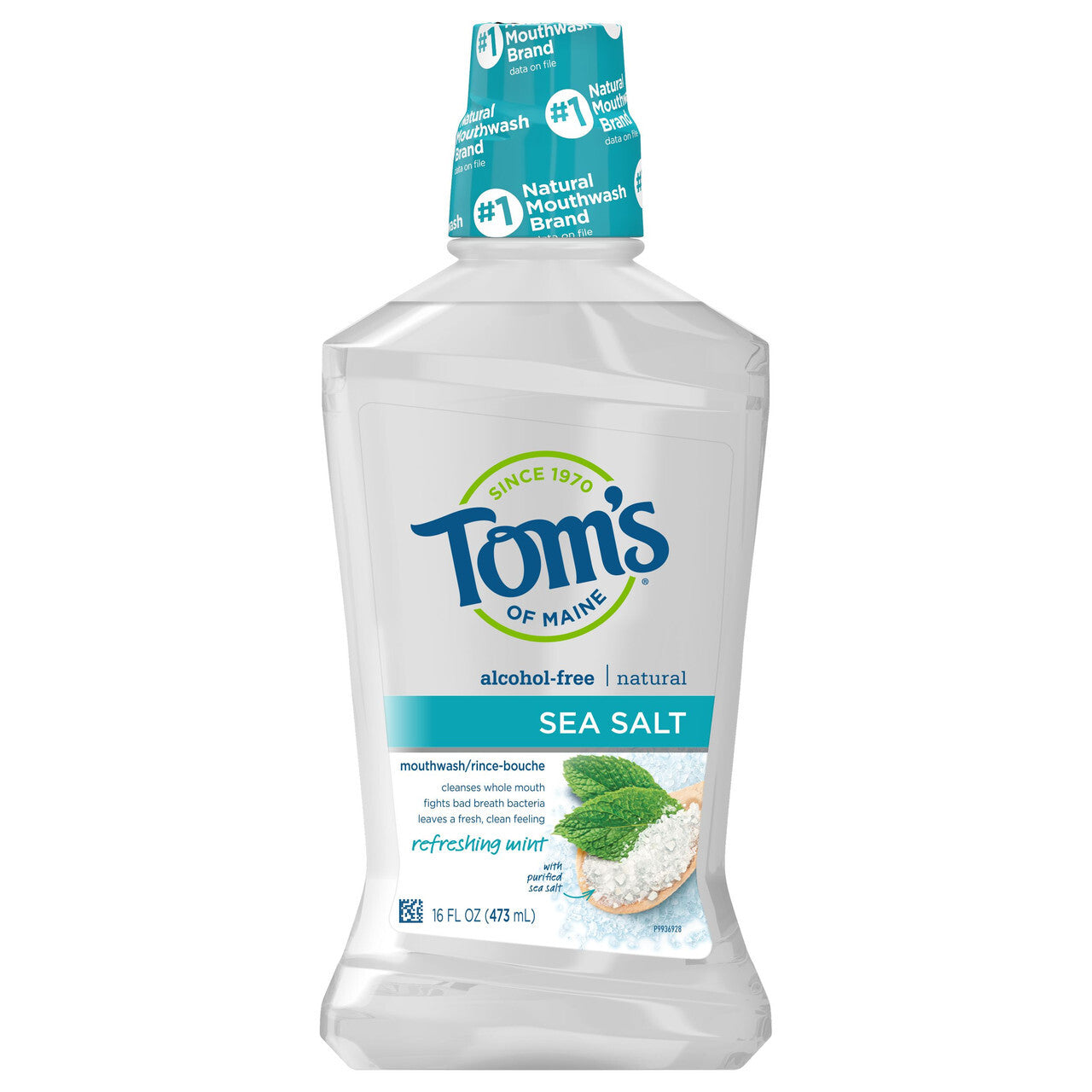 Toms mint ssalt mthwsh ( 1 x 16 oz )