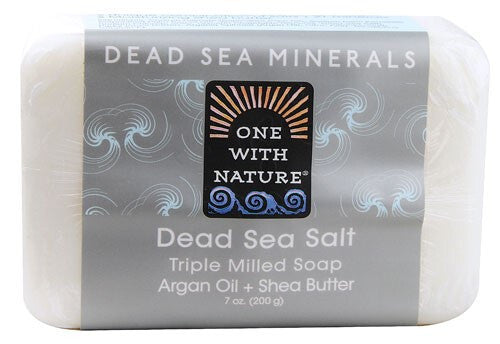 One With Nature Dead Sea Salt Soap (7Oz)