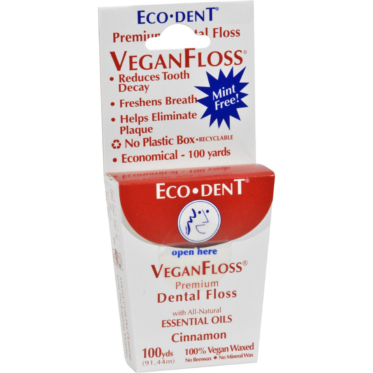 ECO DENT VEGAN FLOSS CIN (6x100.00)