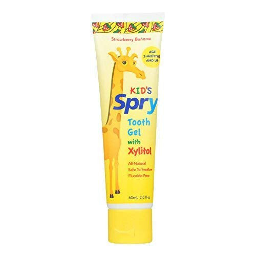 Spry Infant Tooth Gel Strawberry Banana Flavor (1x2 OZ)