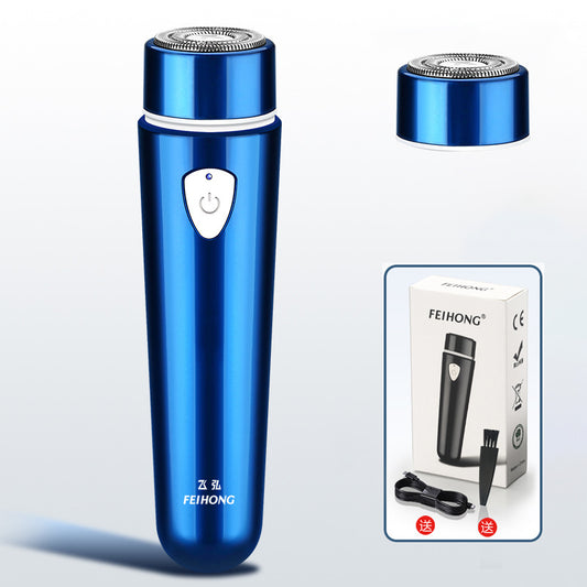 Color: E - Net Red Men'S Mini Electric Shaver