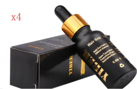 quantity: 4pcs - Natural Hair Growth Serum Essence