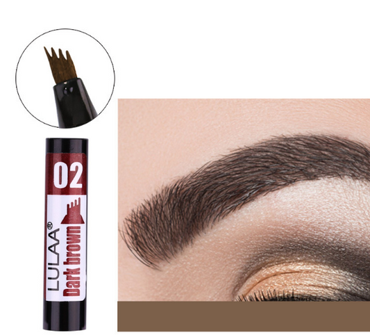 Color: Dark brown 2pcs - Not blooming liquid eyeliner
