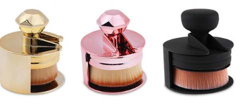 Color: Pink - Seal makeup brush facial tool seal foundation brush loose powder brush single brush