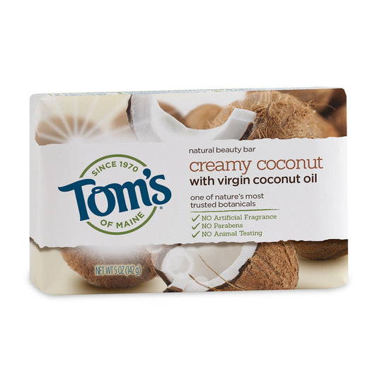 Toms cocnut beauty bar ( 6 x 5 oz   )