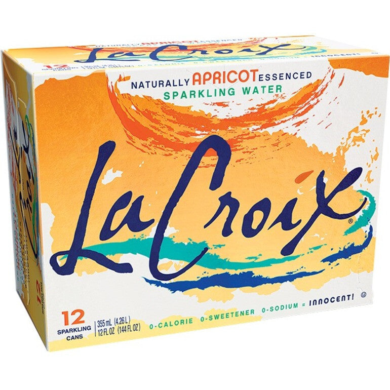 Lacroix apricot spk wtr ( 2 x 12 pack )