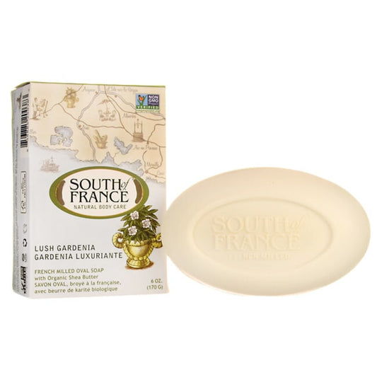 South of France Lush Gardenia Mild Bar Soap  (1x6 OZ)