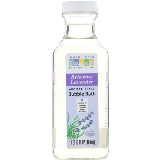 Aura Cacia Relaxing Lavender Bubble Bath (1x13 Oz)