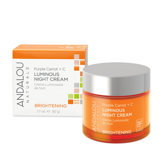 Andalou Naturals Purple Carrot +C Luminous Night Cream (1x1.7 Oz)