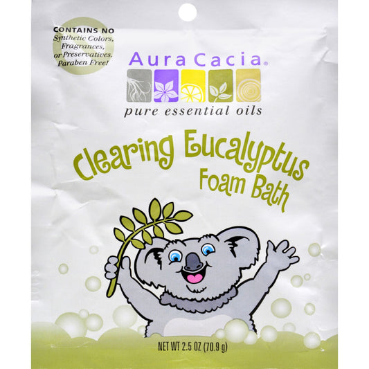Aura Cacia Kids Clearing Foam Bath (6x2.5 Oz)