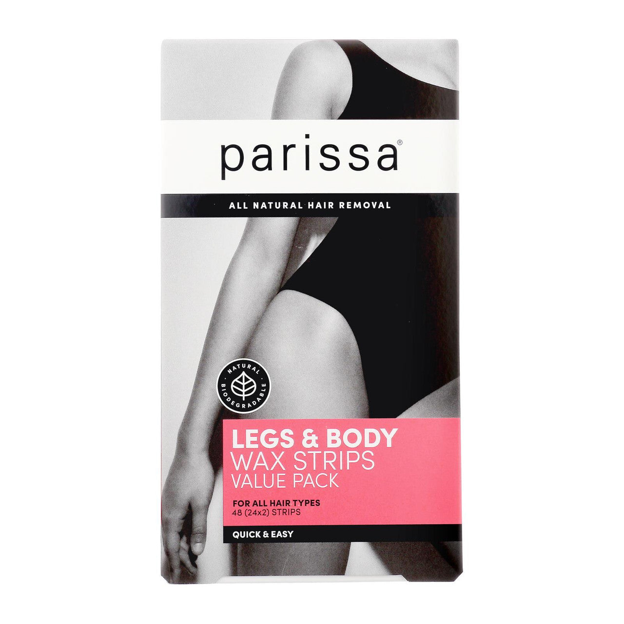Parisa leg/body wax strp ( 1 x 48 ct   )