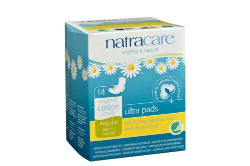 Natracare Ultra Pads With Wings (1x14 CT)