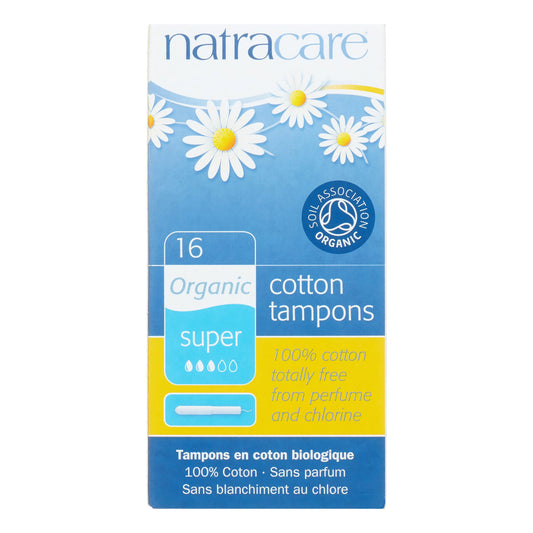 Natracare Super Tampons With Applicator (1x16 CT)