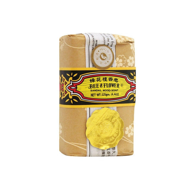Bee & Flower Sandalwood Bee & Flower Soap (4x4.4 Oz)
