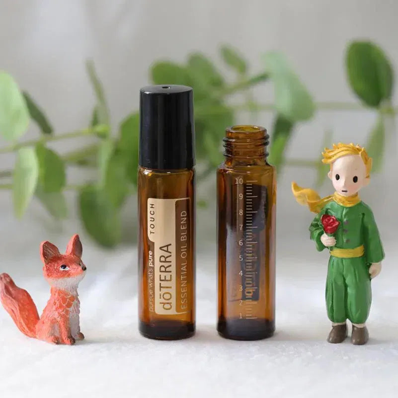 Color: Light Grey, Specifications: 60ml - 10ml Empty Essential Oil Dropper Bottle and Roller Bottle Amber Glass Bottle Roll-on Bottle Refillable Containers 5pcs/10pcs