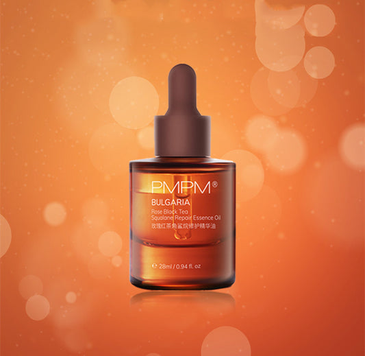 capacity: 33ml - Rose Black Tea Essential Oil Anti-ageing Squalane Repair